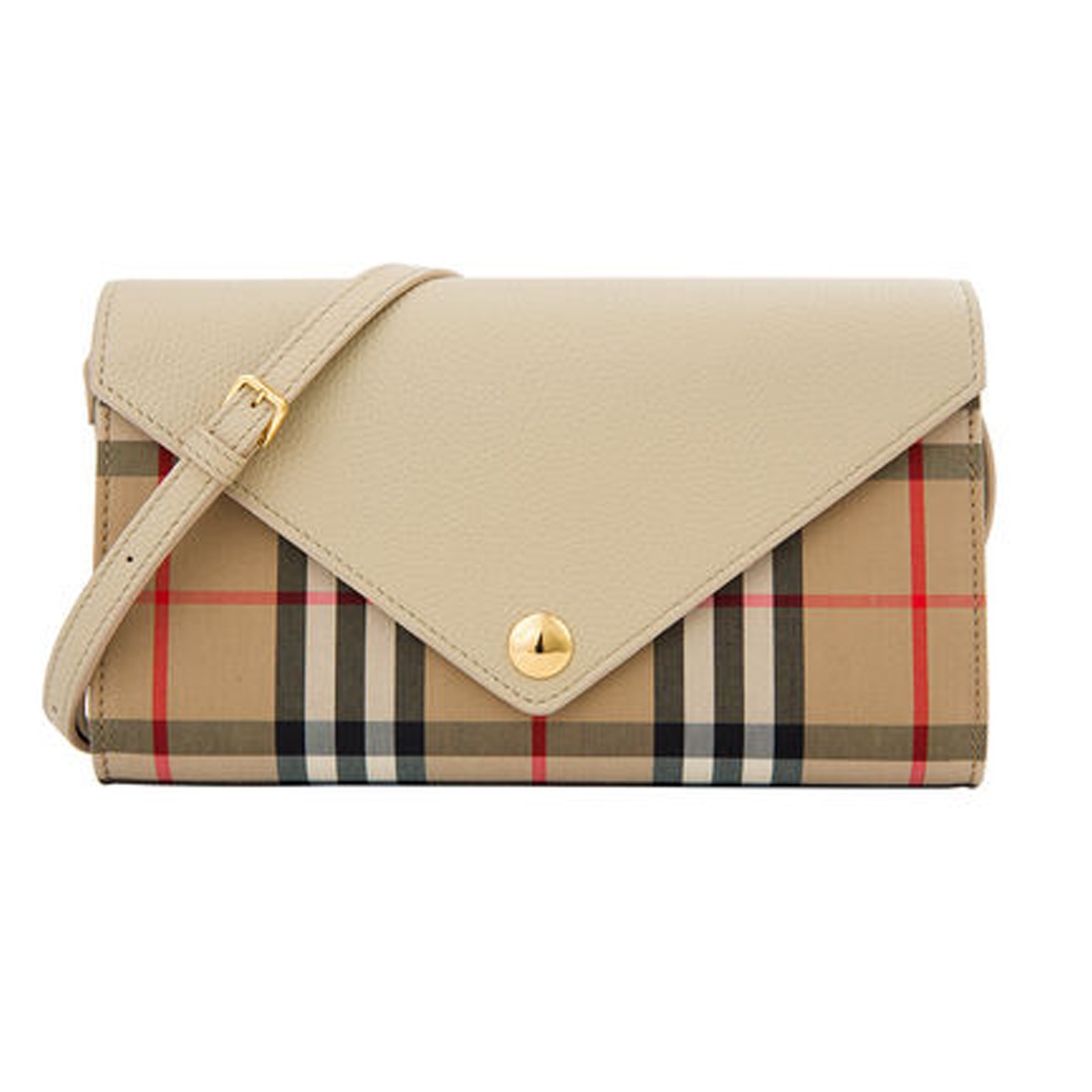 バーバリー BURBERRY 2WAY ショルダーウォレット レディース 長財布 ヴィンテージチェック 8023218 LIBE