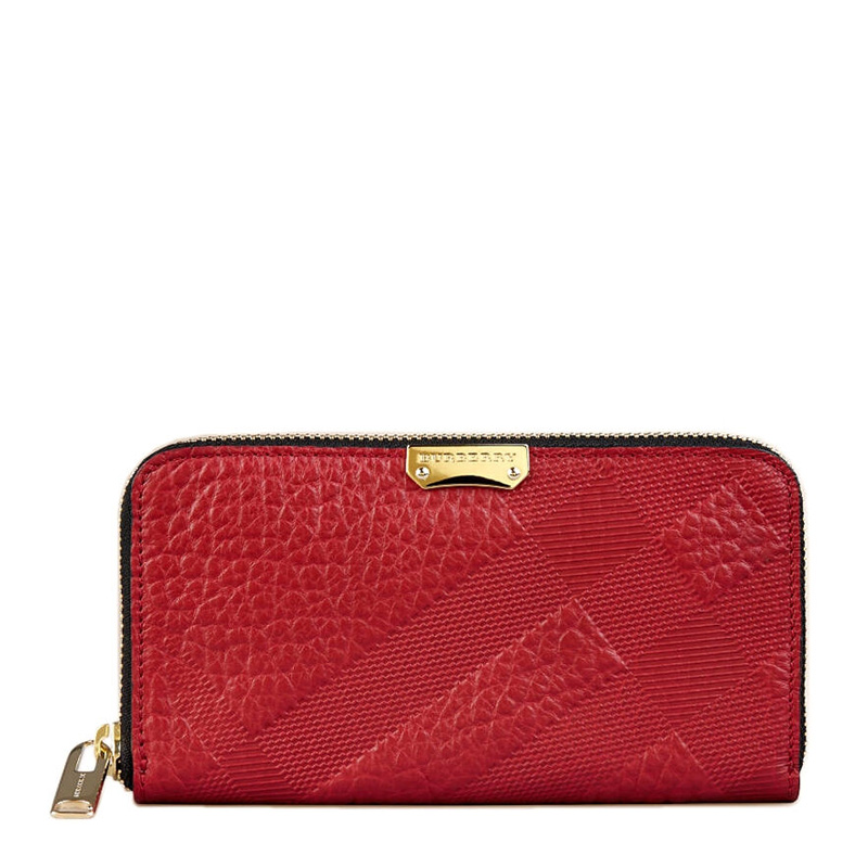 バーバリーBURBERRY SLG レディース財布3952056 60800 MILIT-RED