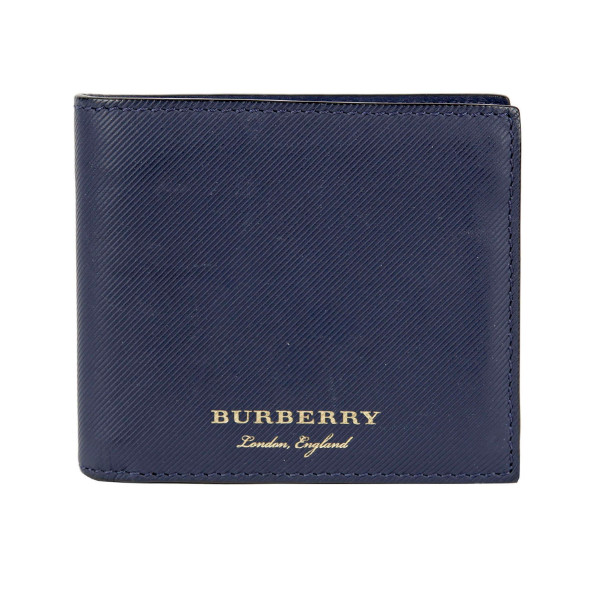 バーバリーBURBERRY SLG メンズ財布 4065609 46600 BLUE