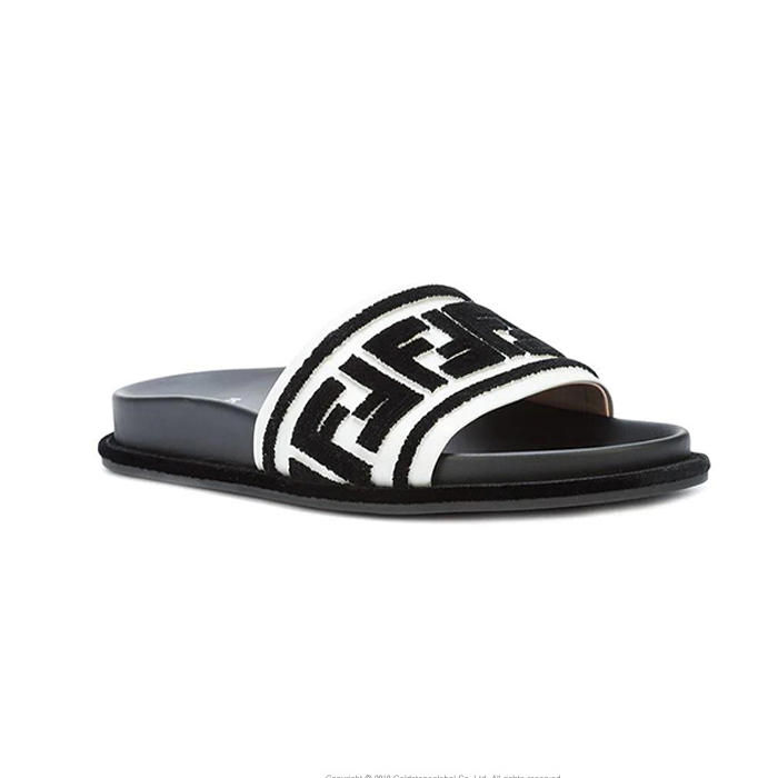 フェンディFENDI LADY SANDALS レディサンダル 8X6762 A349 F08RB BLACK