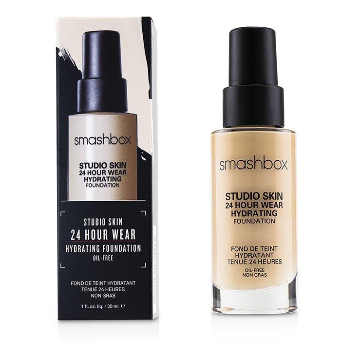 Smashbox スマッシュボックス スタジオスキン 24アワーウェア ハイドレーティングファンデーション # 1.0 (Fair With Cool Undertone + Hints Of Peach) 607710050495