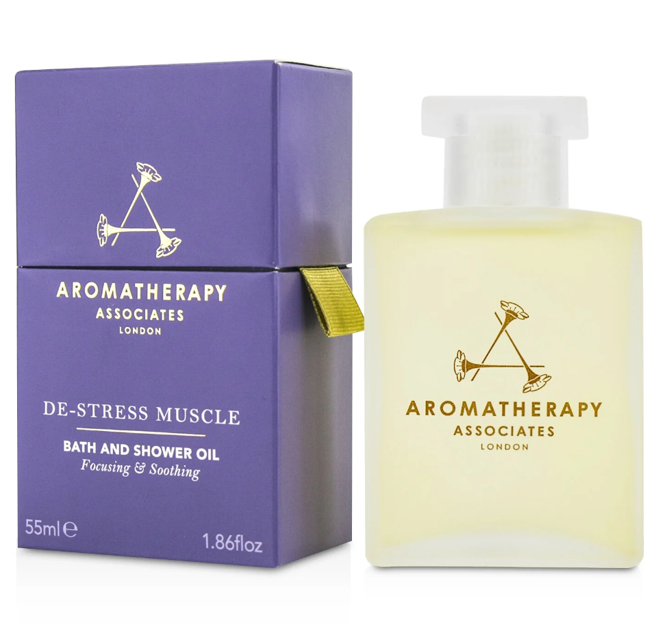 Aromatherapy Associates De-Stress - Muscle Bath & Shower Oilデストレス - マッスルバス＆シャワーオイル55ml