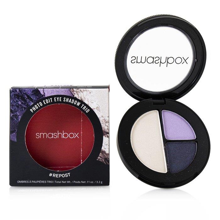 Smashbox スマッシュボックス フォト エディット アイ シャドウ トリオ # Repost (Stormy, Say What, Sparkle Pony) 607710074187