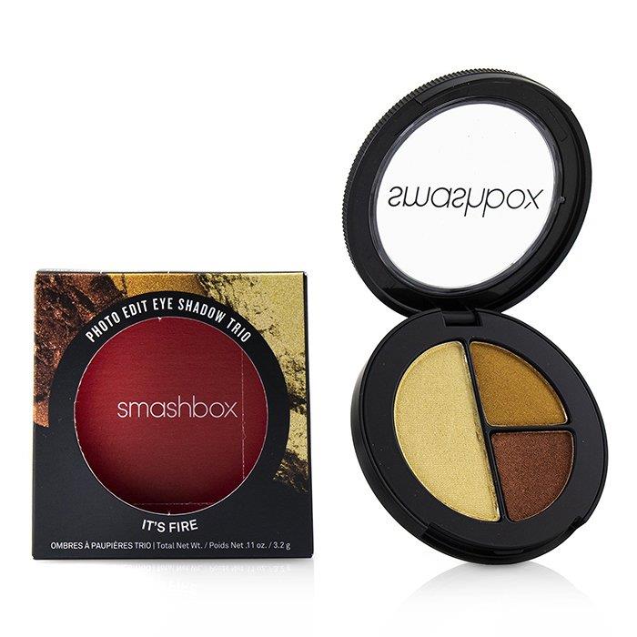 Smashbox スマッシュボックス フォト エディット アイ シャドウ トリオ # It's Fire (Pushup Bronze, Sizzle Reel, Pixel Dust) 607710066793