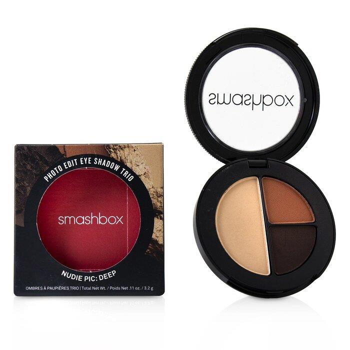 Smashbox スマッシュボックス フォト エディット アイ シャドウ トリオ # Nudie Pic Deep (Vintage, In The Mood, Lacy Sunday) 607710066588