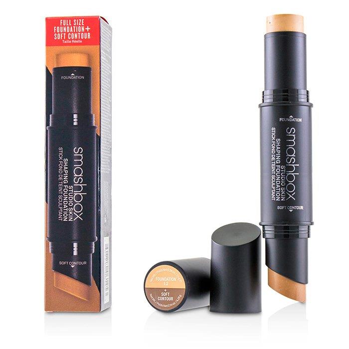 Smashbox スマッシュボックス スタジオ スキン シェイピング ファンデーション + ソフト コントゥア スティック # 1.2 Light Golden Beige 607710061378