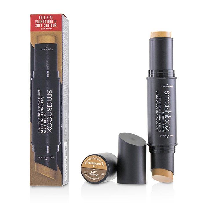 Smashbox スマッシュボックス スタジオ スキン シェイピング ファンデーション + ソフト コントゥア スティック # 3.1 Neutral Medium Beige 607710061453