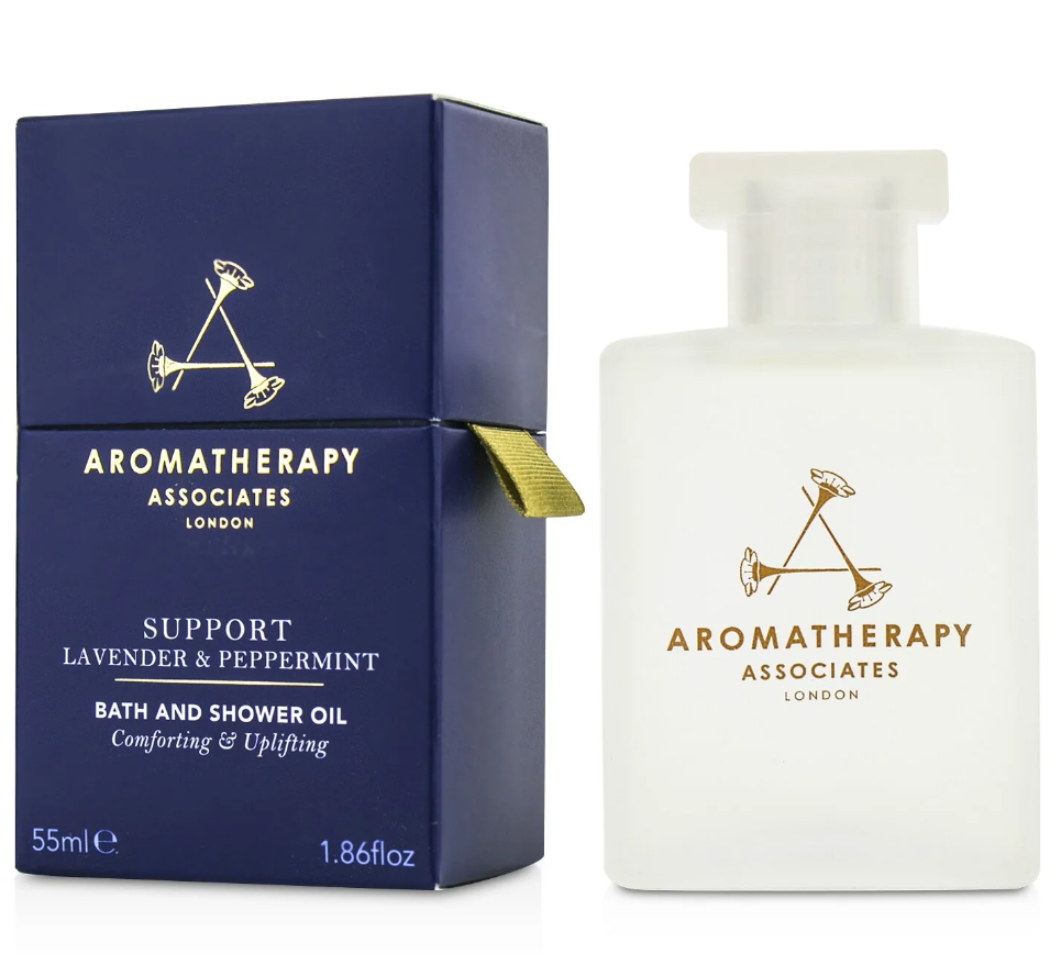 Aromatherapy Associates サポート - ラベンダー＆ペパーミント バス＆シャワーオイルSupport - Lavender & Peppermint Bath & Shower Oil 55ml