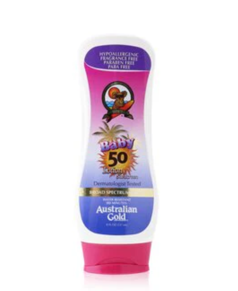 Australian Gold Lotion Sunscreen Broad Spectrum SPF50 for Babiesローション サンスクリーン ブロード スペクトラム SPF50 237ml