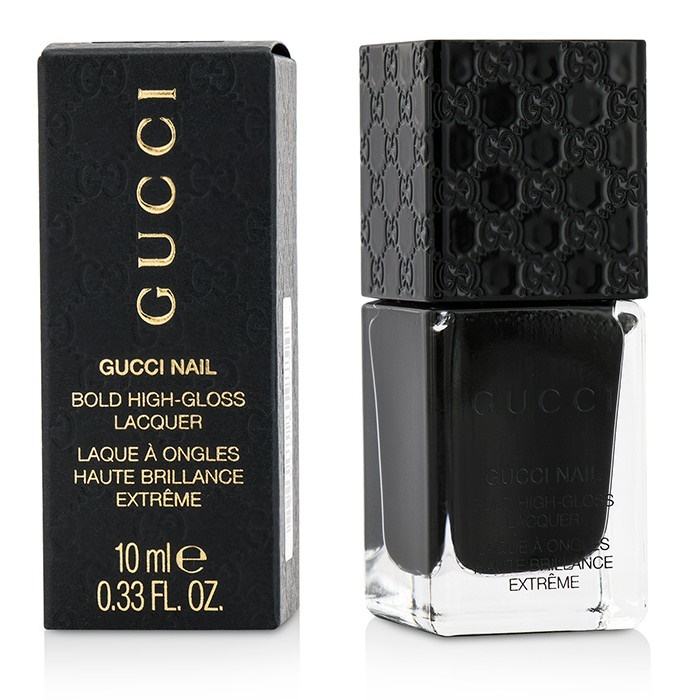 GUCCI グッチ ボールドハイグロスネイルラッカー #240 Iconic Black 737052819891