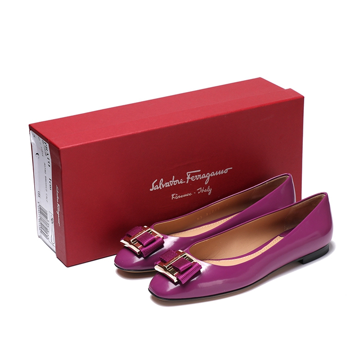 FERRAGAMO LADY SHOES 0672620 BRCA ASTR VIOLET