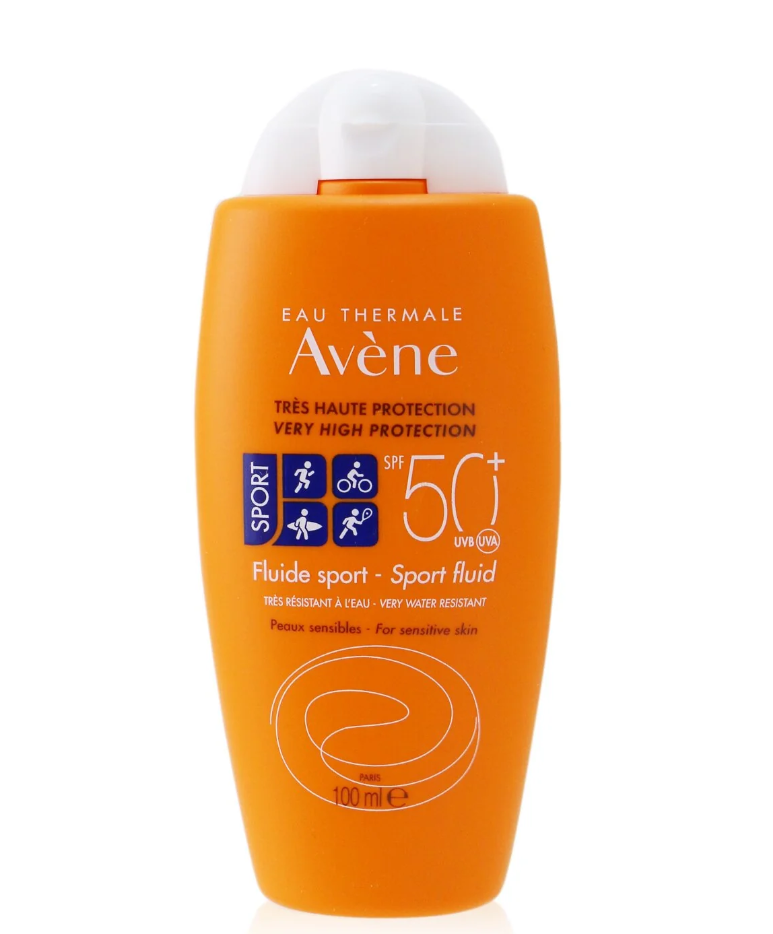 Avene Sport Fluid SPF 50+ (Face & Body) - For Sensitive Skinスポーツ フルイド SPF 50+ (顔と体)100ml