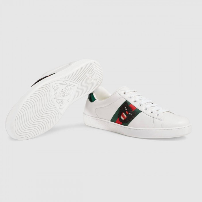 GUCCI MEN SHOES グッチ メン ズシューズ 457131 A38G0 9064 Ace Embroidered Sneaker