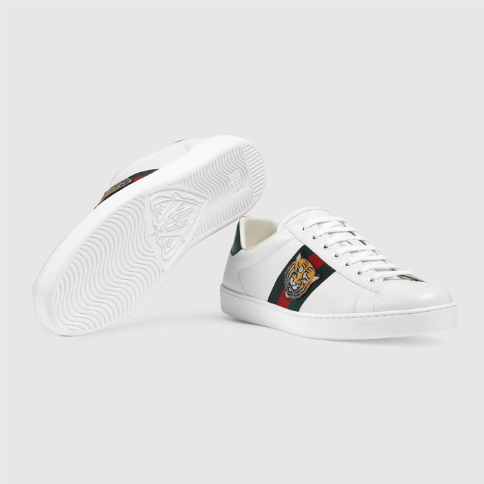 GUCCI MEN SHOES グッチ メン ズシューズ 457132 A38G0 9064 Ace Embroidered Sneaker