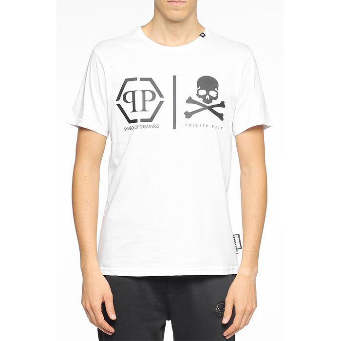 PHILIPP PLEIN MEN T-SHIRT フィリッププレイン メンズ Tシャツ MTK1565 PJY002N 01