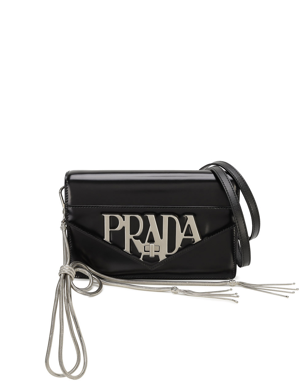 プラダ PRADA レディース レザー ショルダーバッグ 1BD101 2EBU NERO