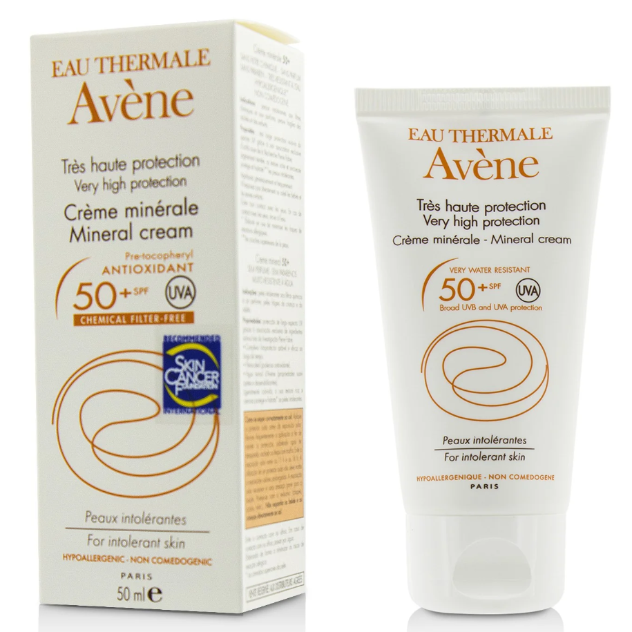 Avene High Protection Mineral Creamハイプロテクション ミネラルクリーム SPF 50 50ml