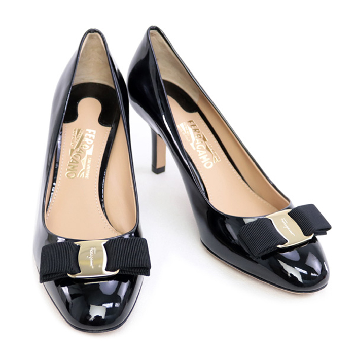 FERRAGAMO LADY SHOES 0685230 PA-C NERO BLACK