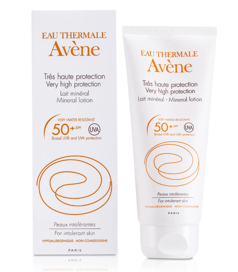 Avene Very High Protection Mineral Lotion ベリーハイ プロテクション ミネラル ローション SPF 50+ 100ml