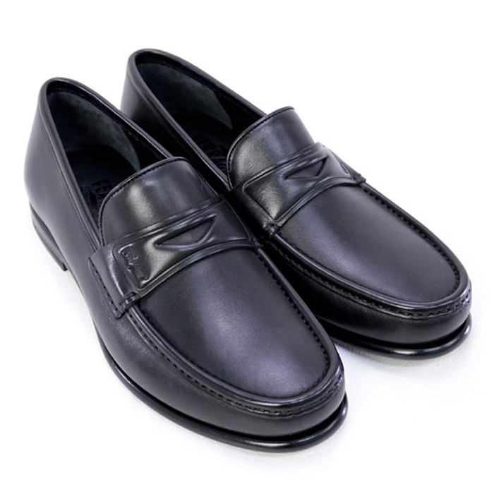 FERRAGAMO MEN SHOES 0686123 CALF NEAG BLACK