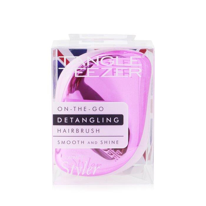 Tangle Teezer タングルティーザー コンパクトスタイラー # ベイビーピンククローム 5060630046743