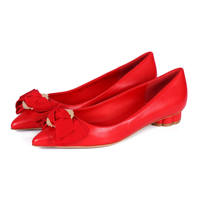 FERRAGAMO LADY SHOES 0686961 N-C LIPS RED