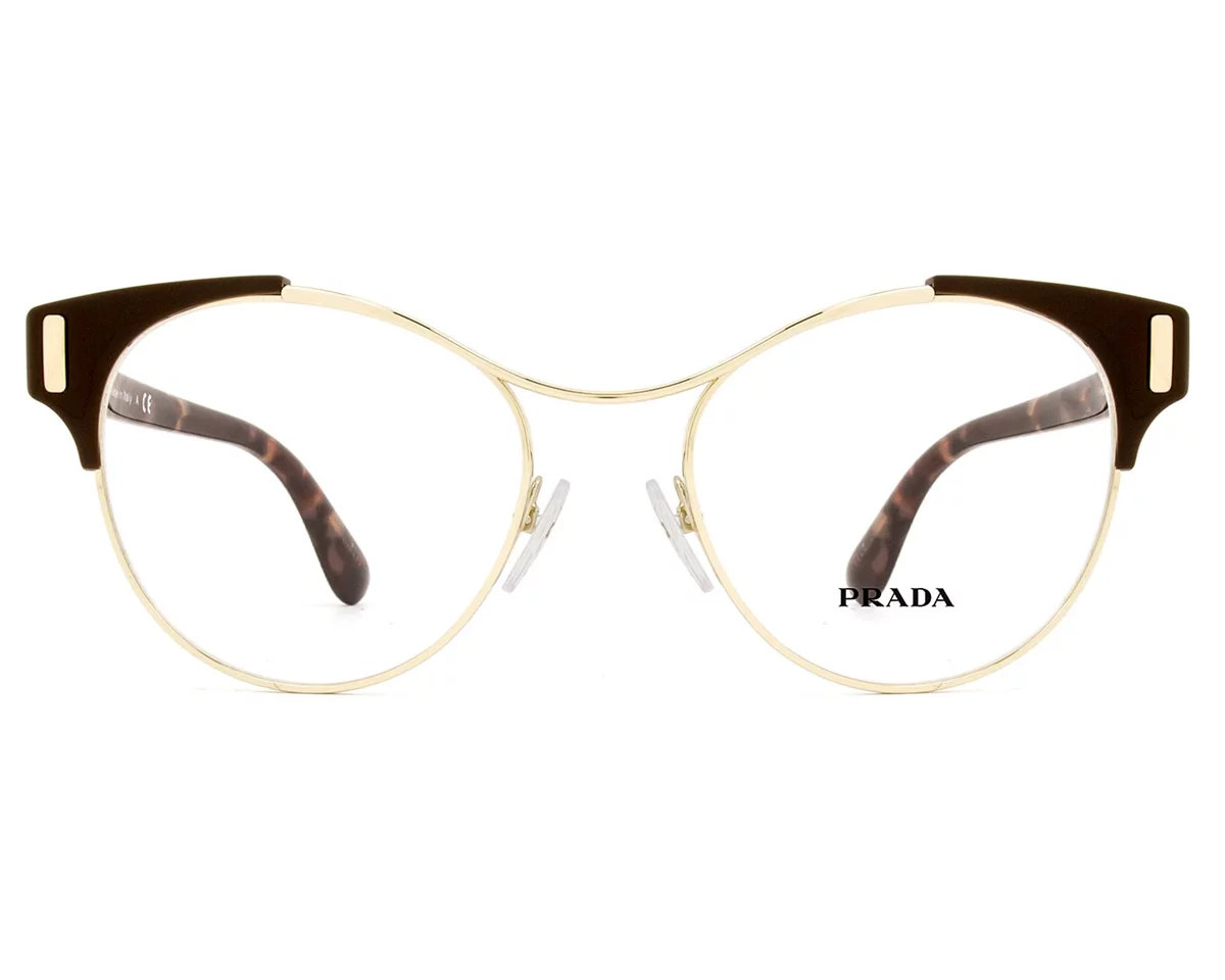 プラダ PRADA レディース メガネフレーム 0PR61TV METAL DHO1O1 52