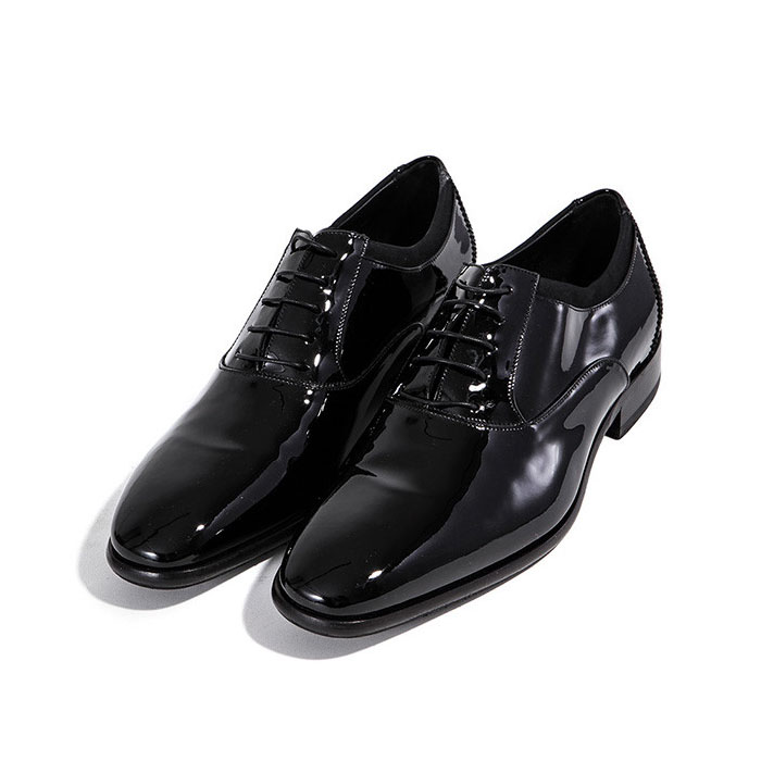 FERRAGAMO MEN SHOES  0514664 AIDEN NERO