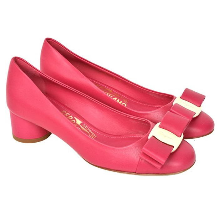 FERRAGAMO LADY SHOES 0688745 N-C BEGO PINK