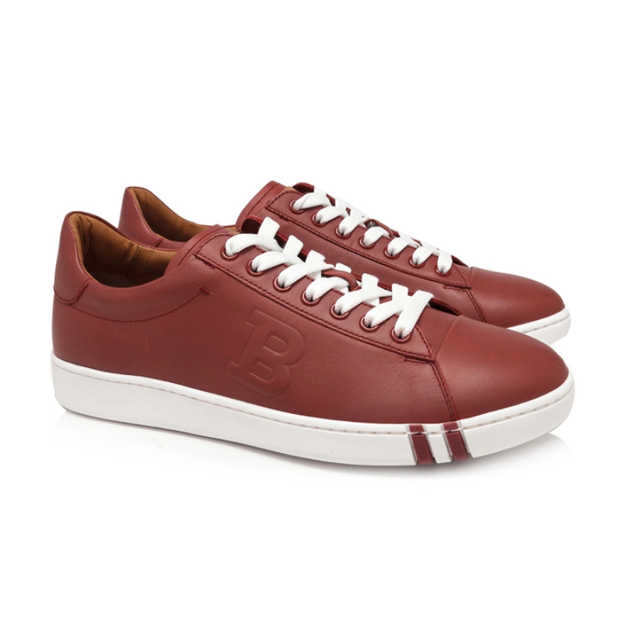 バリー BALLY メンズ スニーカーレッド 6205251 ASHER08 BALLY-RED