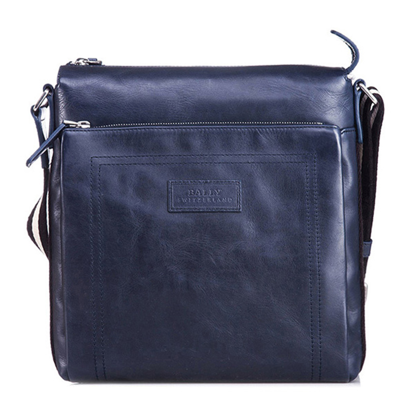 バリー BALLY メンズショルダーバッグ  ネイビー 6187201 TUSTONSM507 NEW-BLUE