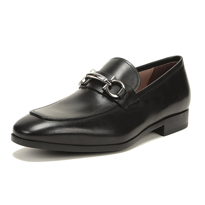 FERRAGAMO MEN SHOES 0694854 CALF NERO BLACK