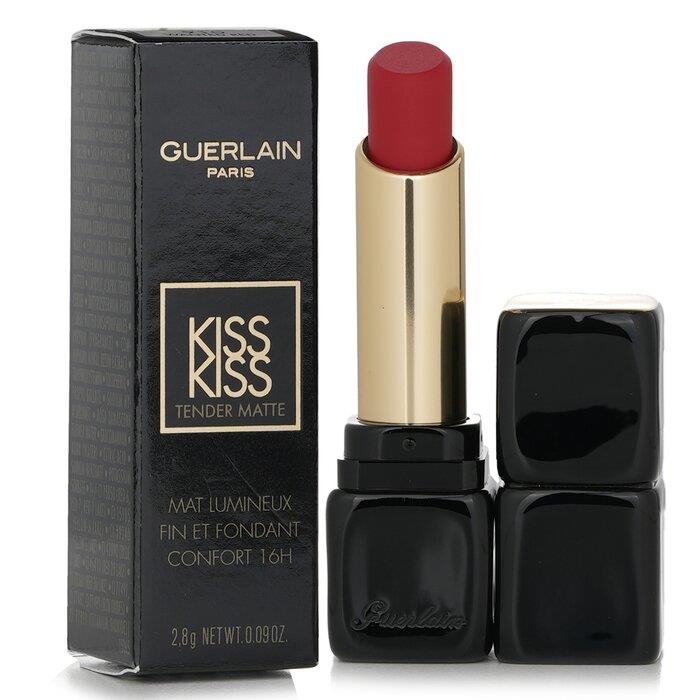 GUERLAIN ゲラン キスキステンダーマット # 910 ウォンテッド・レッド 3346470433700