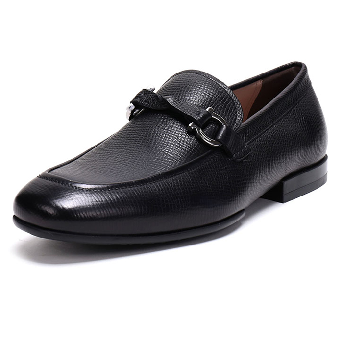 FERRAGAMO MEN SHOES 0696242 P-C NERO BLACK