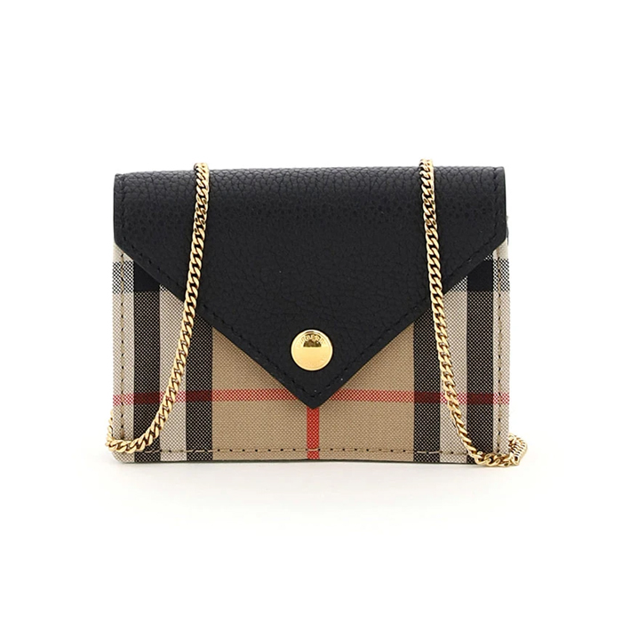 バーバリー BURBERRY カードケース レディース ブラック 8022342 BLK