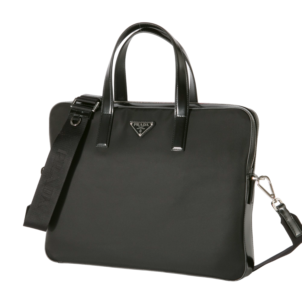 プラダ PRADA メンズ リナイロン ビジネスバッグ トライアングルロゴ 2VE368 789 NOT F0002