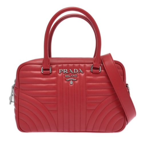 プラダ PRADA レディース ショルダーバッグ チェーンバッグ 1BB113 2D91 ROSSO