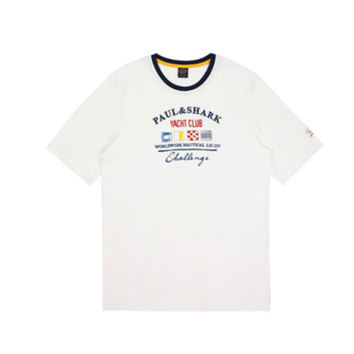 PAUL & SHARKPS MEN T-SHIRT ポール＆シャークメンズTシャツ E14P0194  010