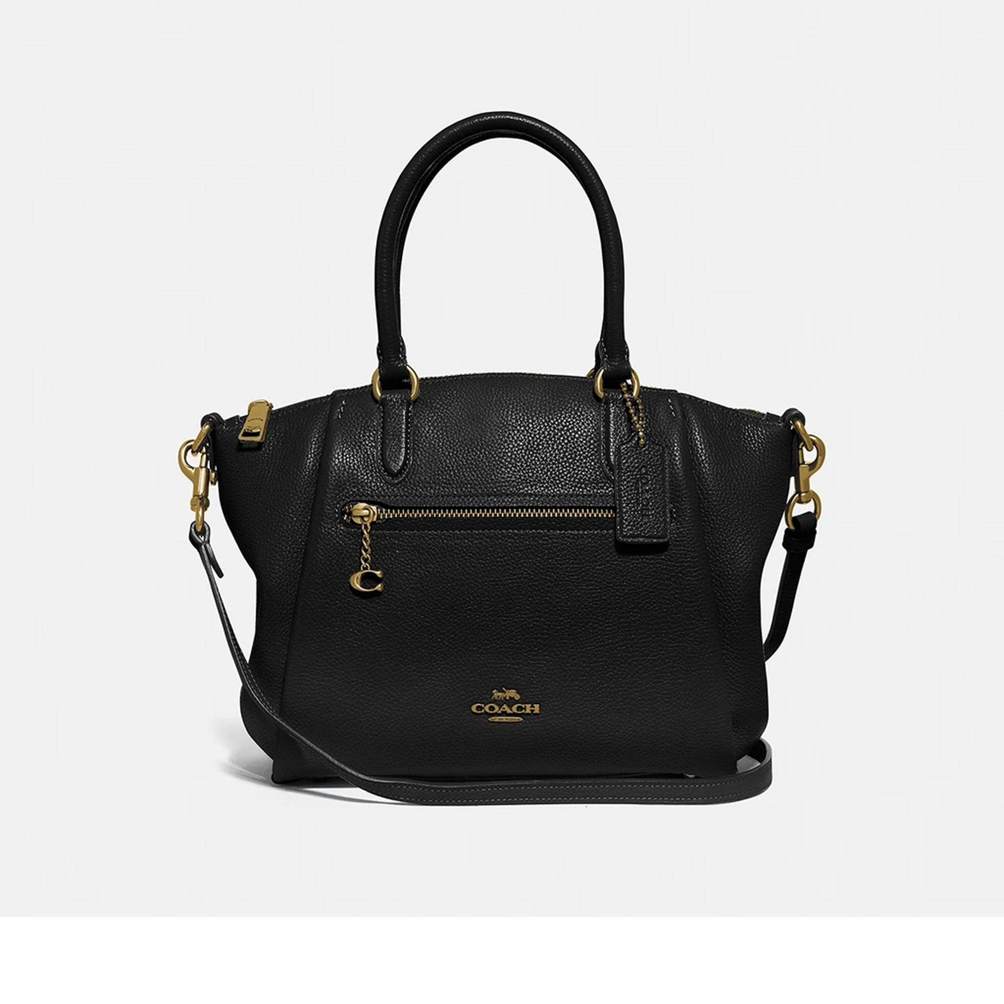 コーチ COACH エリーゼハンドバッグレザーブラック 79316 GDBLK