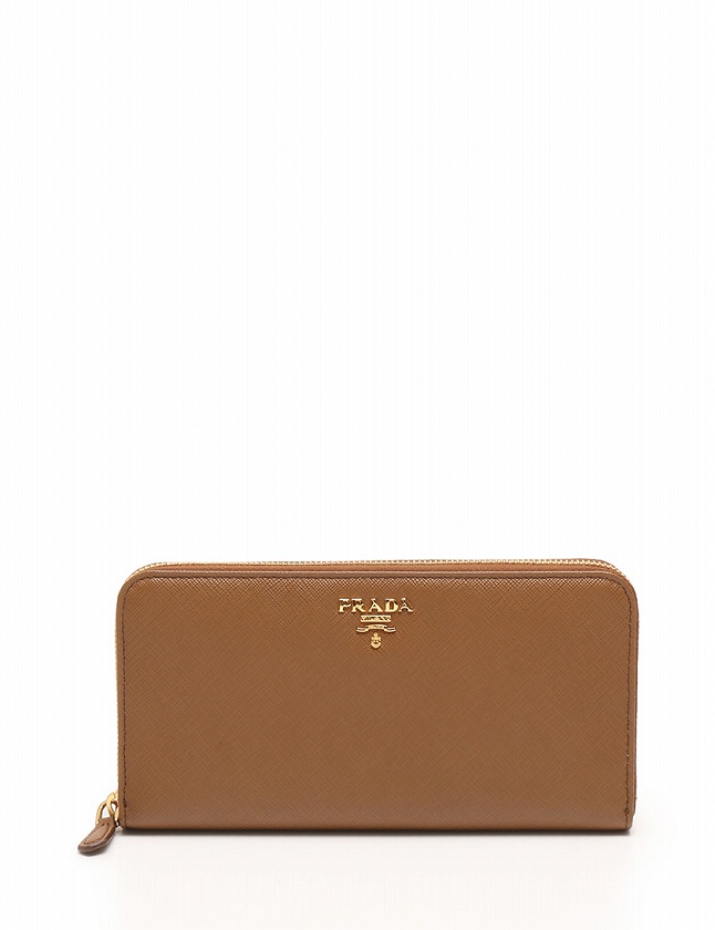 プラダ PRADA レディース 長財布 1ML506 QWA F098L CARAMEL