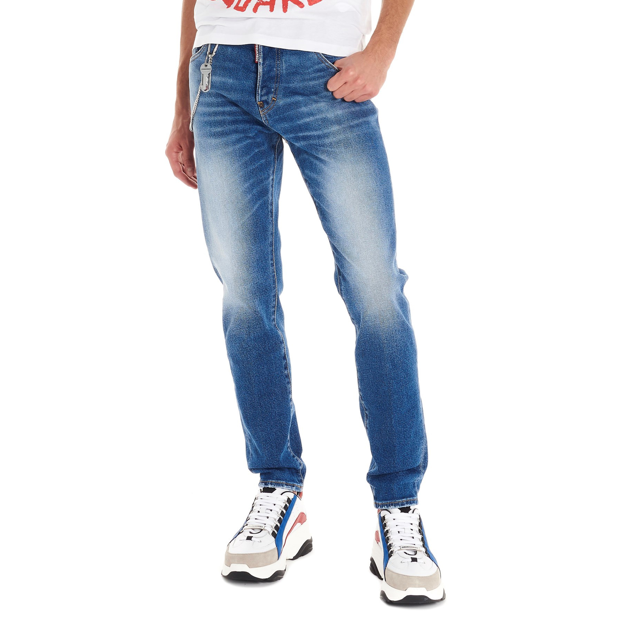 DSQUARED2 MEN JEANS メンズジーンズ S74LB0666 S30662 470 BLUE