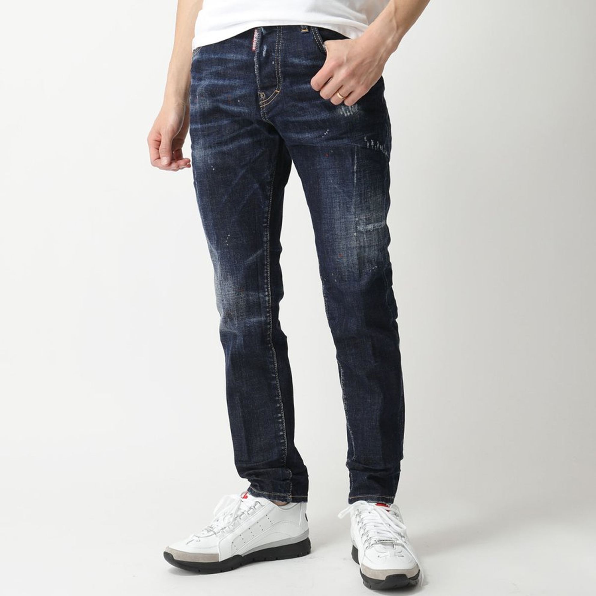 DSQUARED2 MEN JEANS メンズジーンズ S74LB0678 S30664 470 BLUE