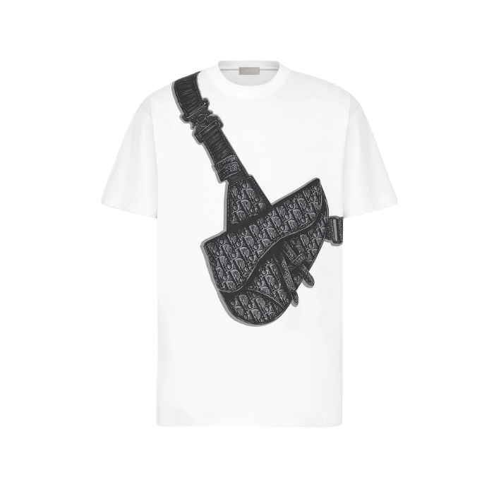 ディオール DIOR メンズ SADDLE バッグプリント Tシャツ 943J605 N0554 C088