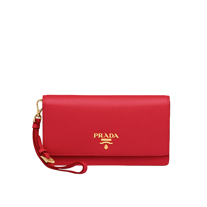 プラダ PRADA レディース ウォレット 1DH006 QWA F068Z/SAFFIANO METAL FUOCO