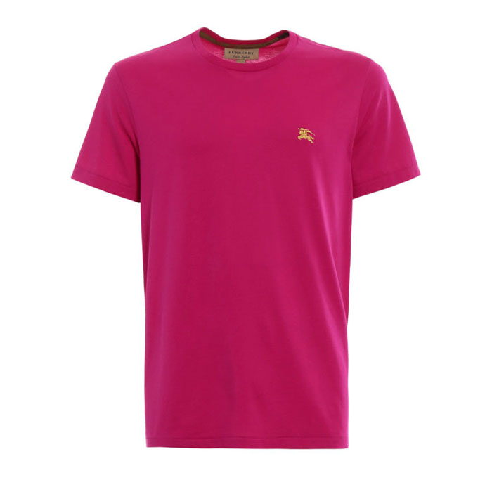 BURBERRY バーバリー Ｔシャツ ブルー メンズ MEN T-SHIRTS 4068593 BRPI JOEFORTH Bright Pink