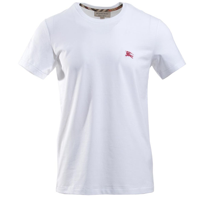 BURBERRY バーバリー Ｔシャツ ブルー メンズ MEN T-SHIRTS 8003831 WHITE