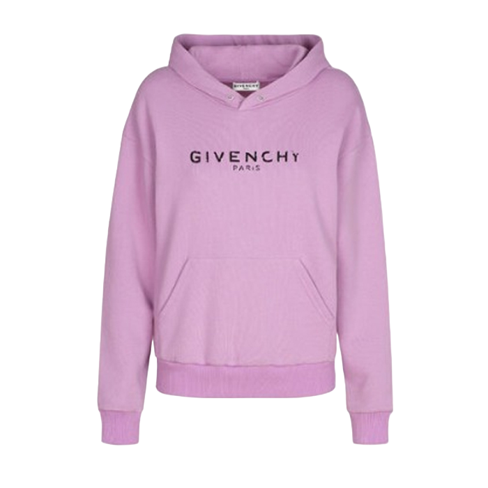 ジバンシィ GIVENCHY レディースロゴプリントパーカーピンク BW70643Z0Y 541