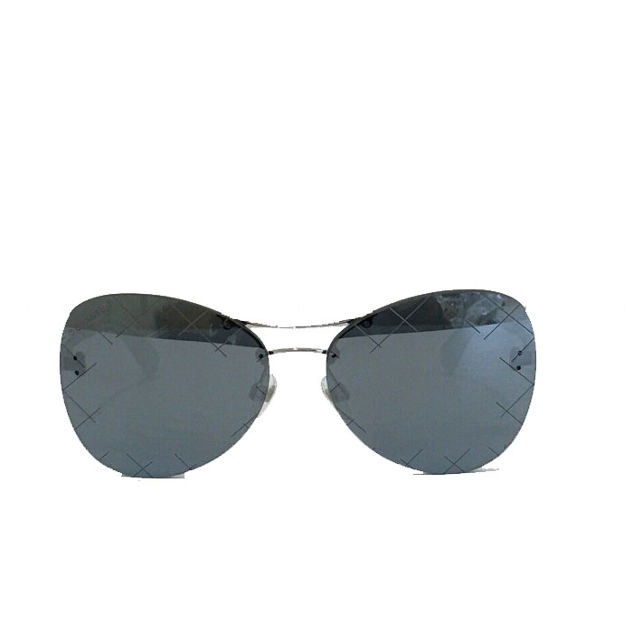 シャネル CHANEL SUNGLASS メンズサングラス 4218C 124 6G Silver Mirror Pilot Sunglasses