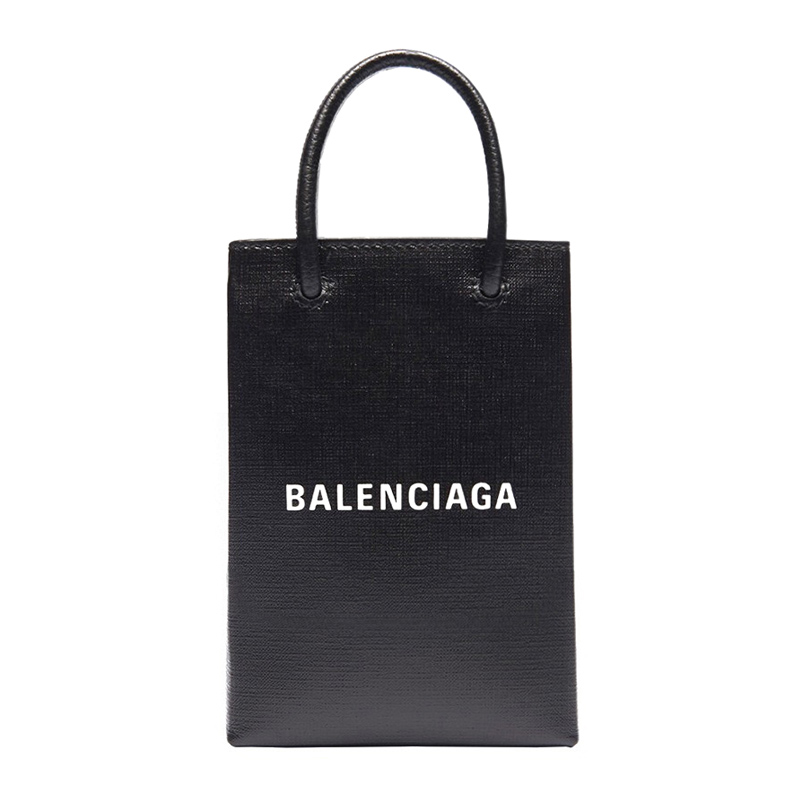 バレンシアガ BALENCIAGA レディース ショルダーバッグ ショッピング フォン ホルダーバッグ 593826 0AI2N 1000