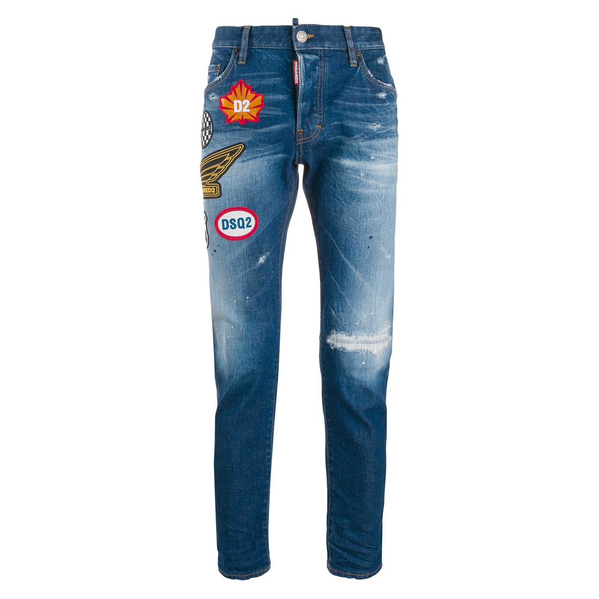 DSQUARED2 MEN JEANS メンズジーンズ S74LB0721 S30663 470 BLUE